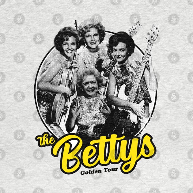 Betty White Band Shirt by UselessRob